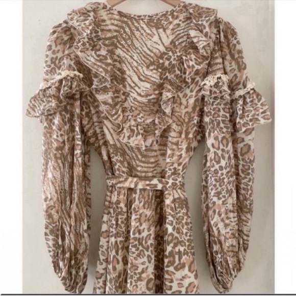 SPELL & The Gypsy Ada Gown in Leopard - Picture 9 of 15